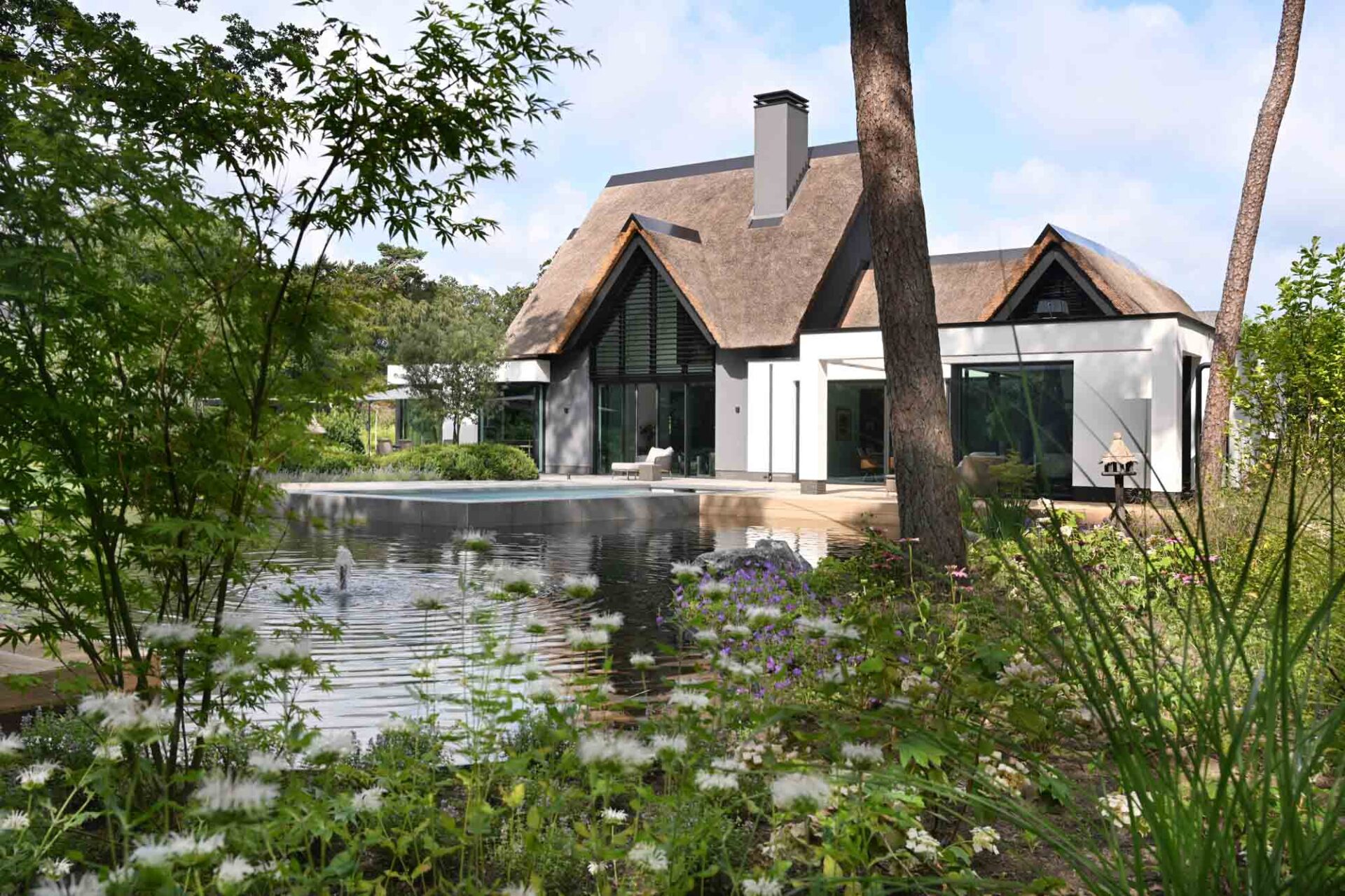 prefab schoorsteen voor villa