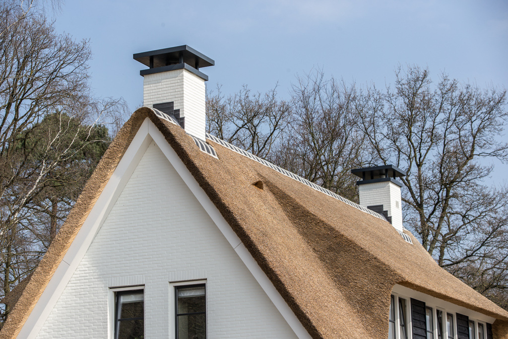 Gekeimde prefab schoorsteen