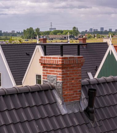 Prefab schoorstenen nieuwbouw