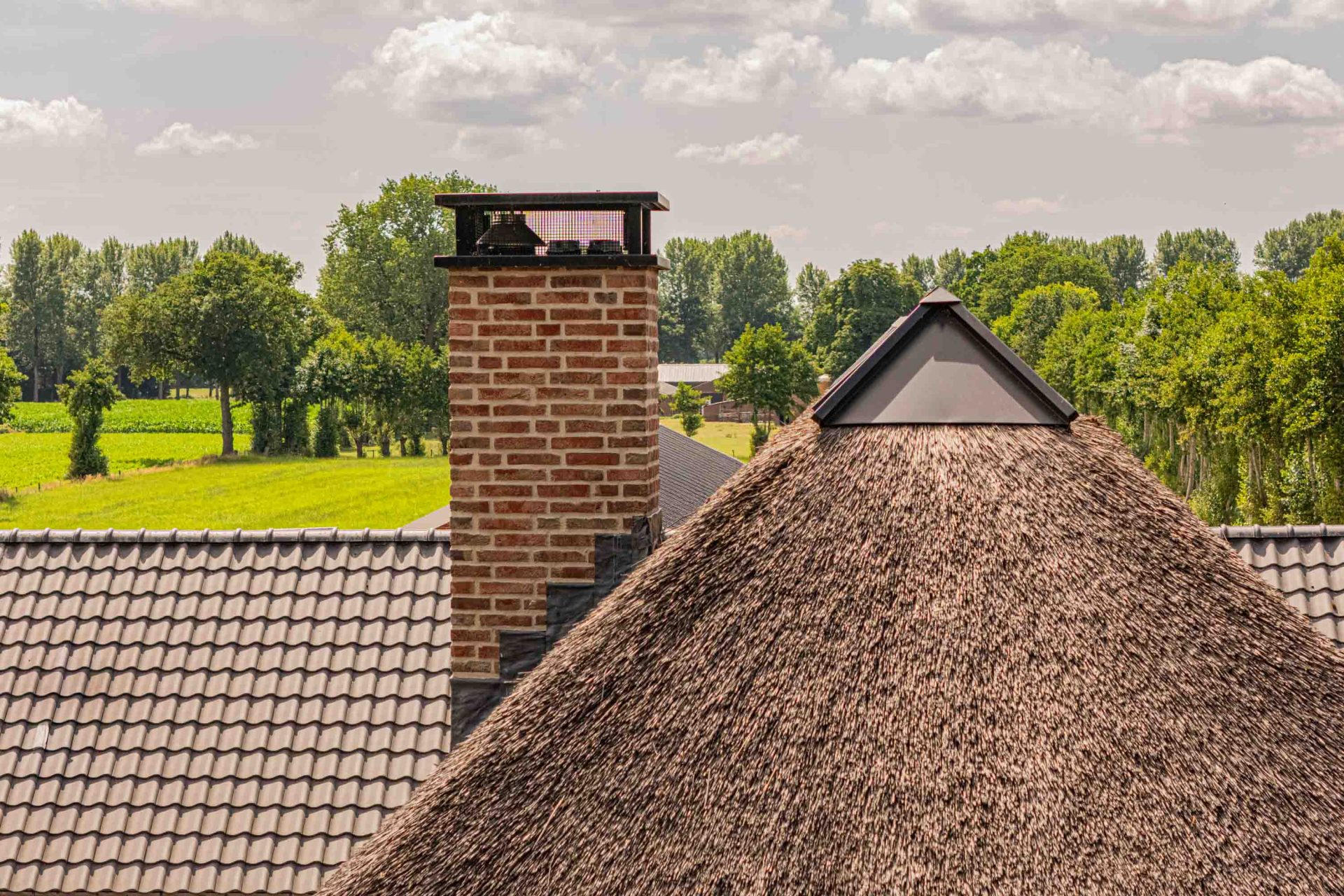 prefab schoorsteen ede